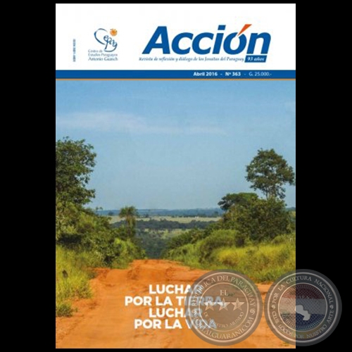 ACCIÓN Nº 363 - Revista de reflexión y diálogo de los Jesuitas del Paraguay